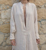V Neck Long Sleeved Dress