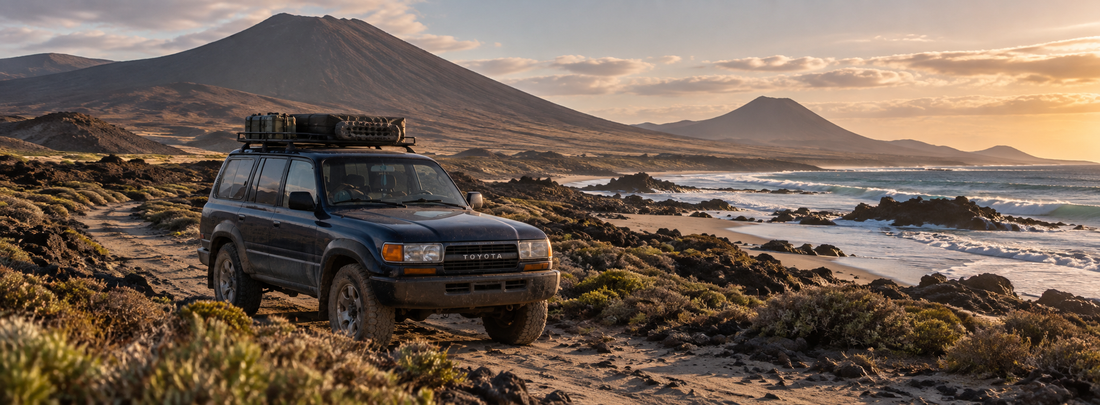 Into the Lava Coast: Chasing Horizons in a 1991 Land Cruiser FJ80
