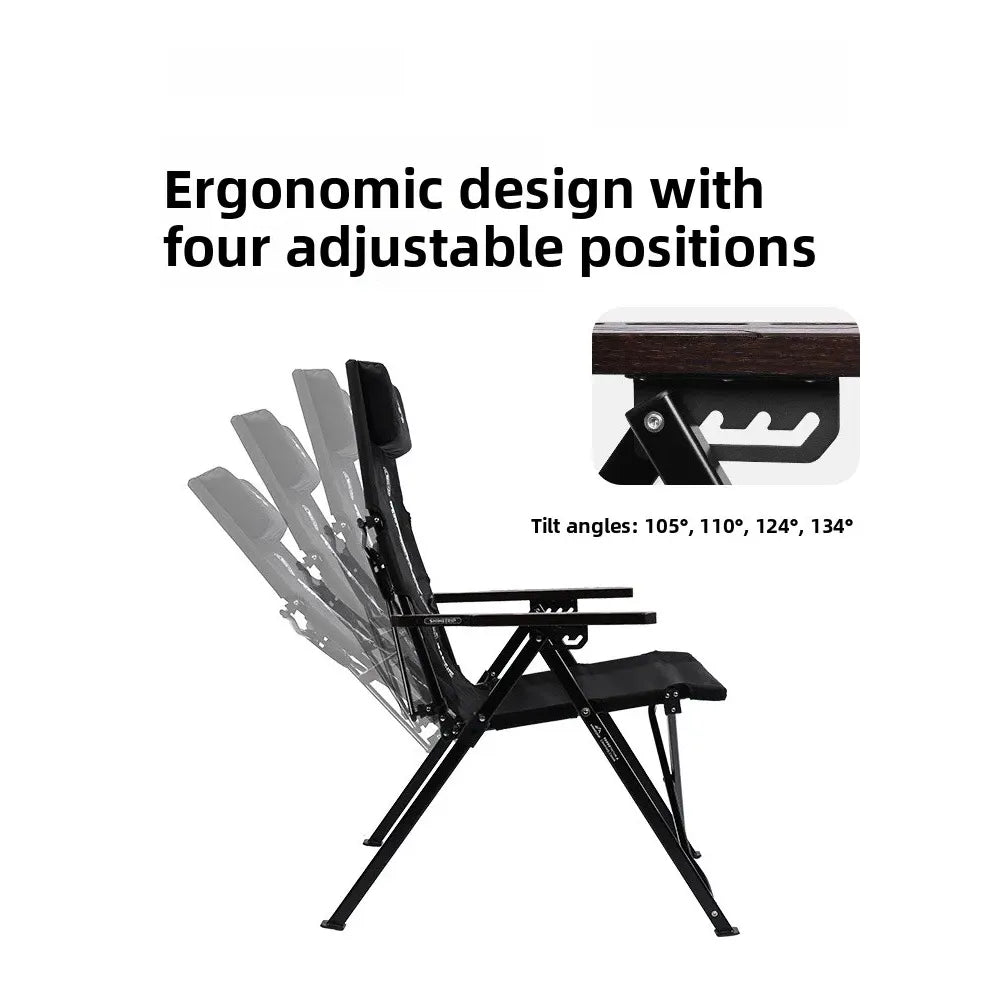 Lightweight Aluminum High Back Camping Chair