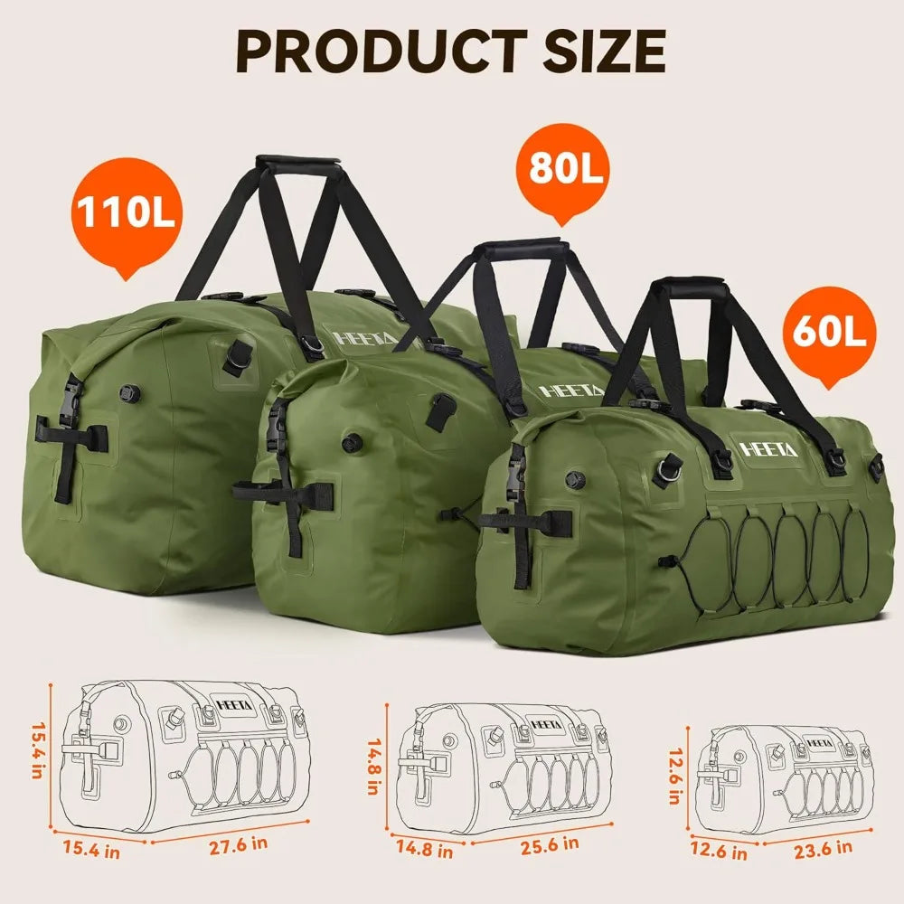 60L Rolltop Waterproof Expedition OutdoorAdventures DryBag