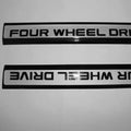 8Pc 4x4 Wheel Drive Side Door Molding Trim For Toyota Land Cruiser FJ80