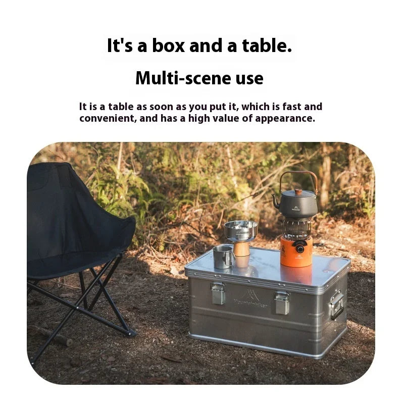 MountainHiker Aluminum Outdoor Storage Box 96LCapacity
