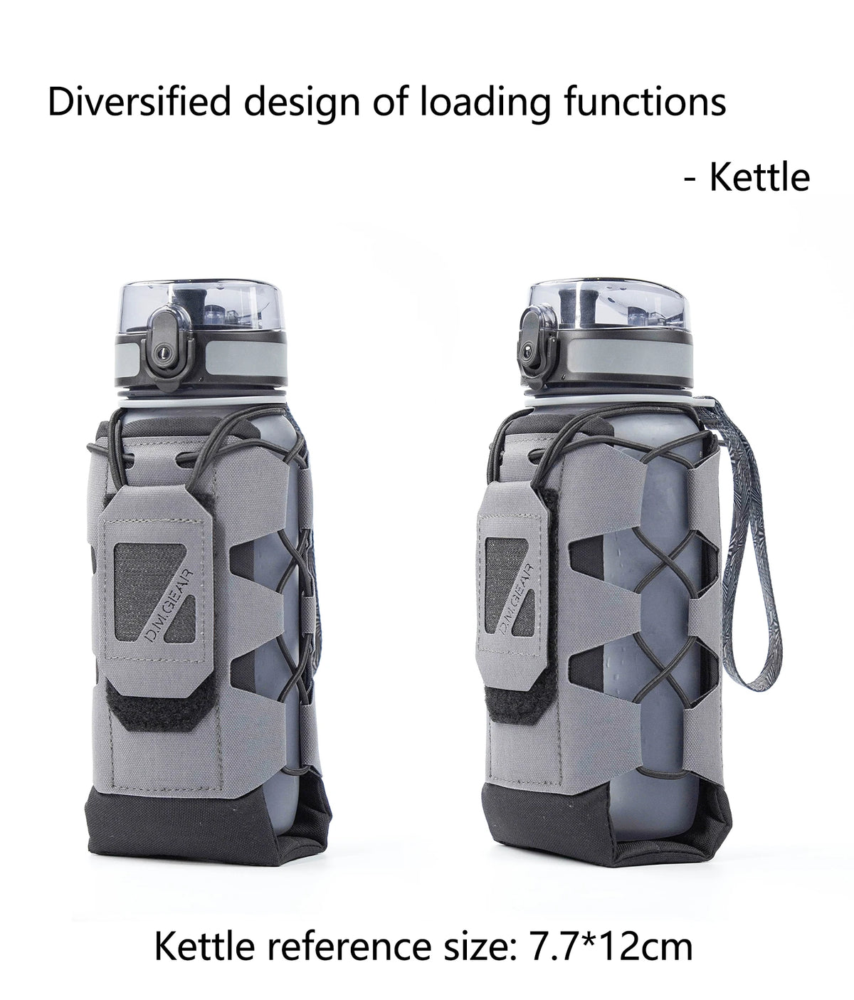 Tactical MOLLE Walkie Talkie Communication Holster