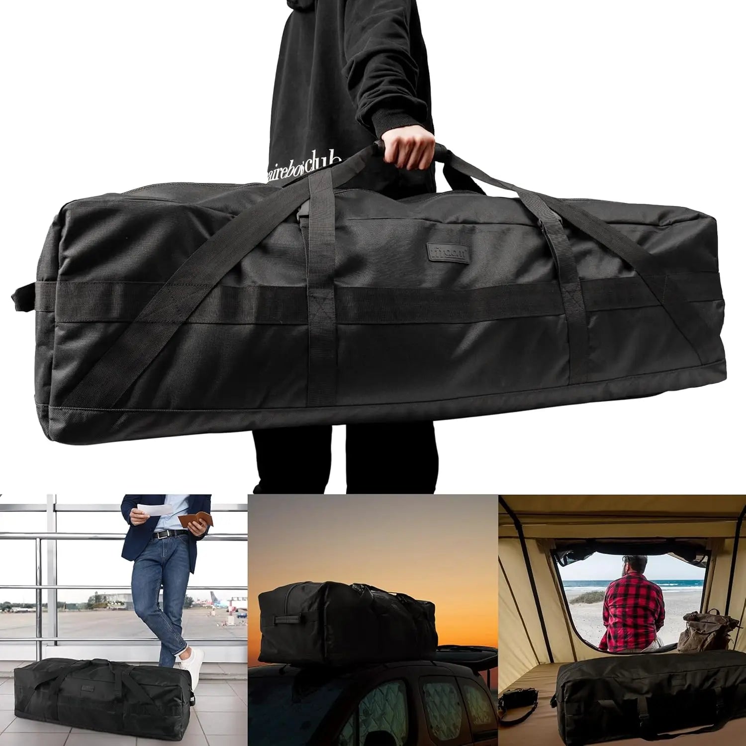 Fitdom Heavy Duty Extra Large Duffle Bag Travel Gear
