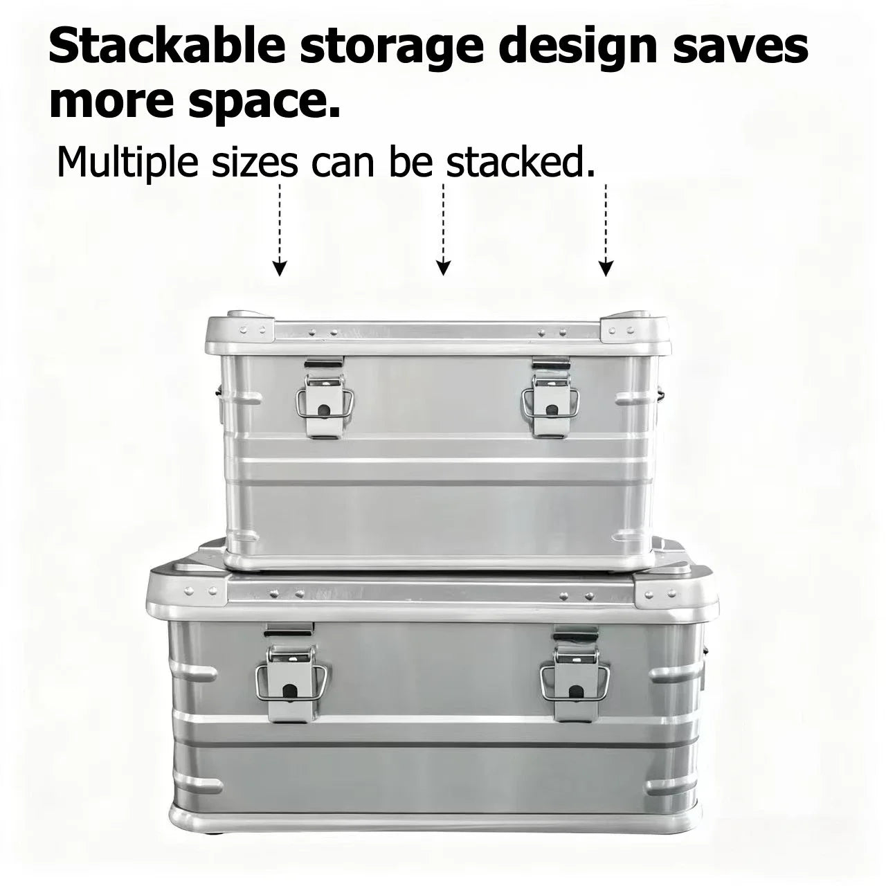 CommercialGrade Aluminum Travel Storage Box Camping
