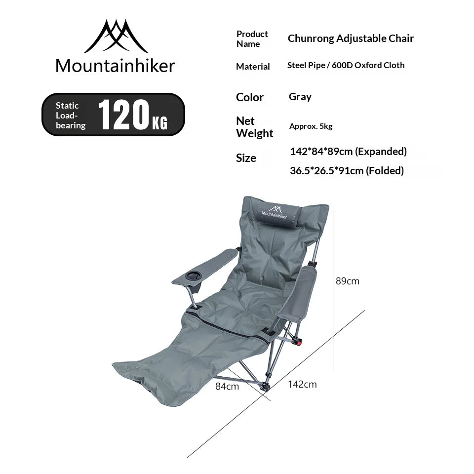 Mountainhiker Lightweight Folding Camping Chair Deluxe