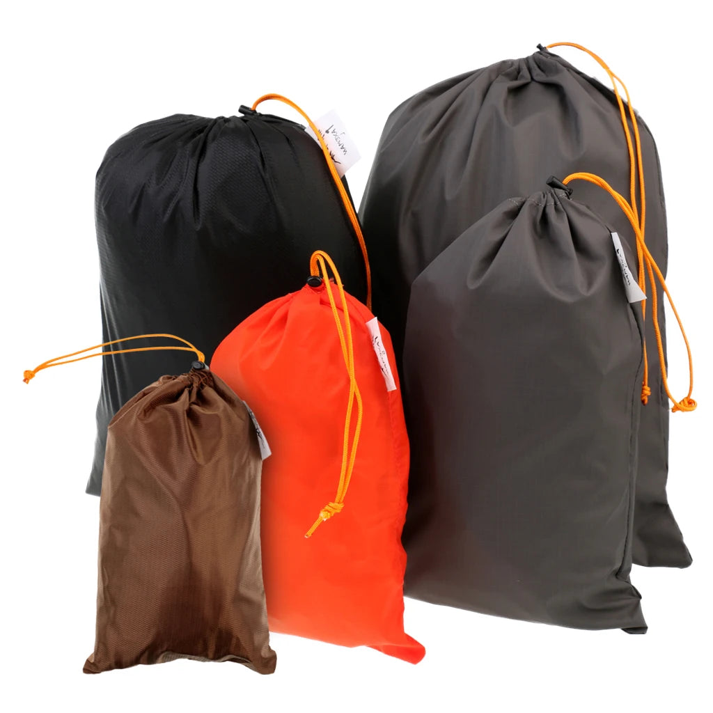 Water Resistant Compression Stuff Sacks Travel Organizer Set