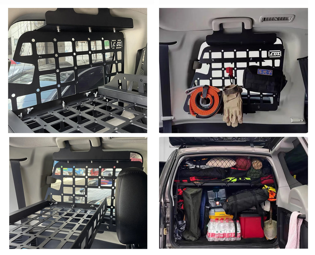 HeavyDuty Aluminum Modular Molle TrunkStorage Pajero