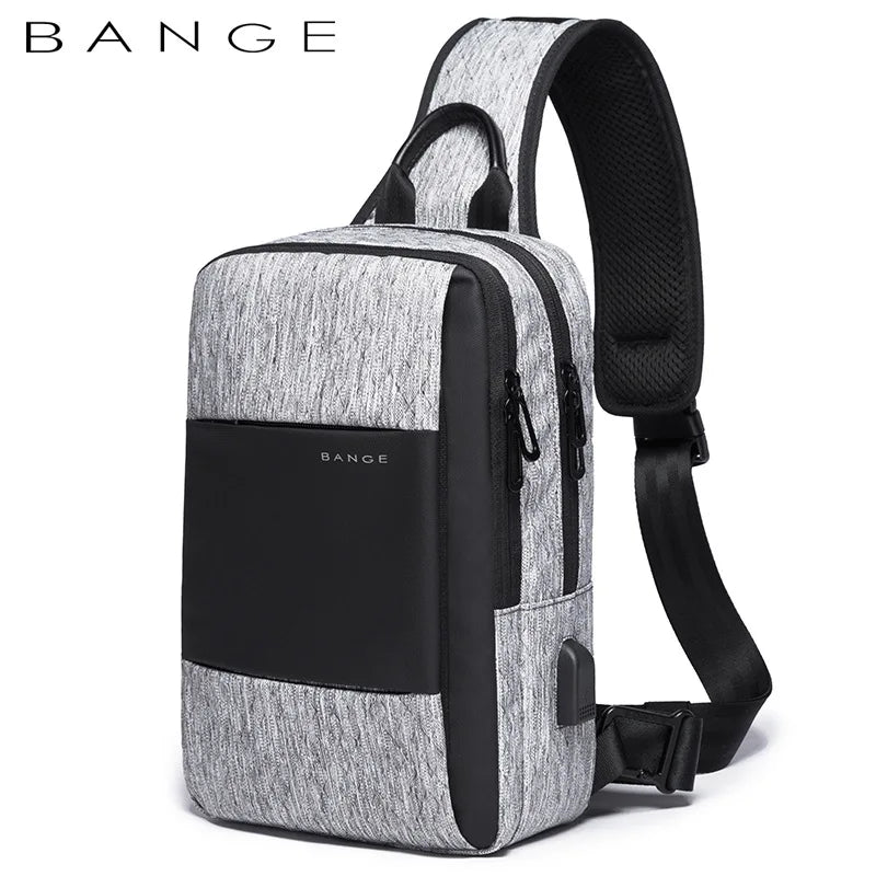 Waterproof Men's Travel Business Messenger Slingbag Pack