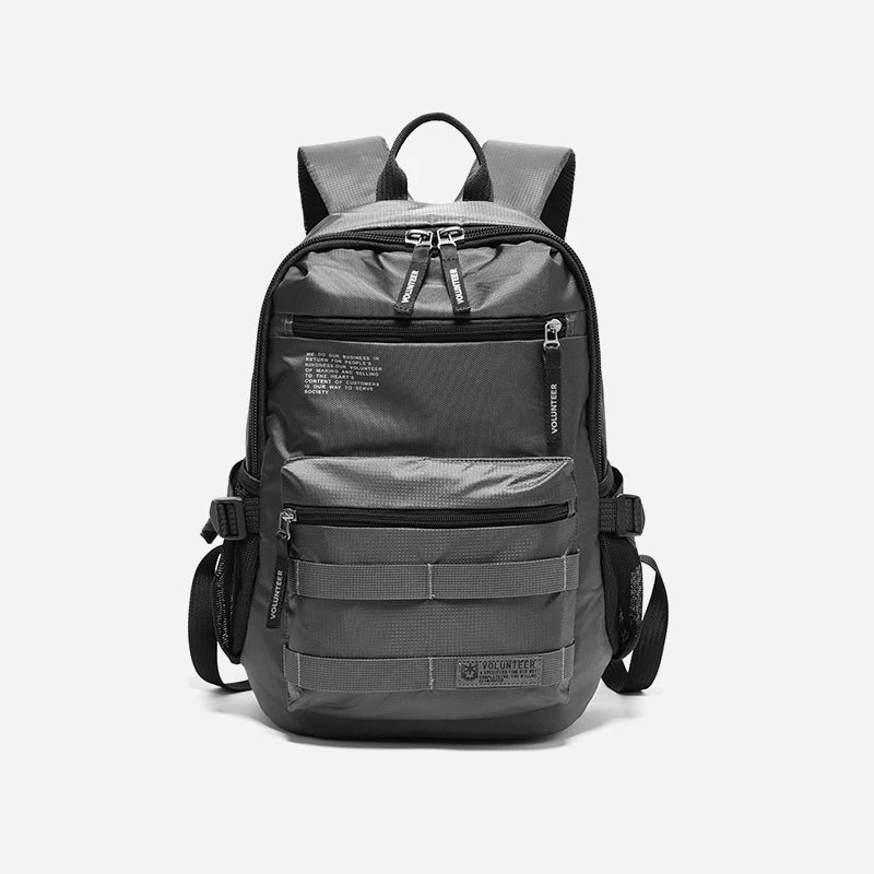 VOLUNTEER Men's Waterproof Laptop Backpack Travel Bag