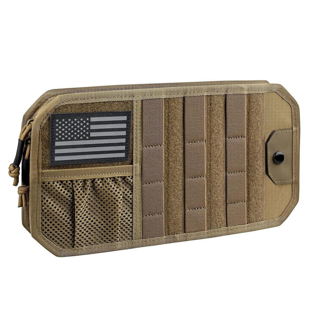 MolleCarSunVisorOrganizerPouchCaseUniversalCarAccessoriesModuleGearHolder