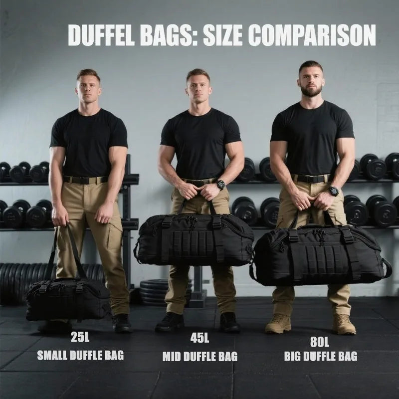 Lqarmy 25l Tactical Sport Duffle Bag