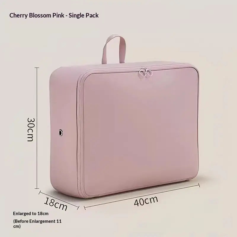 Premium Travel Compression Packing Cube Waterproof Luggage Organizer