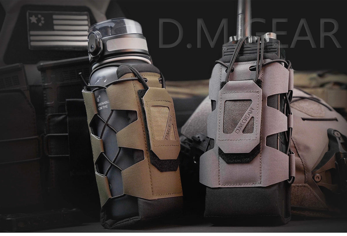 Tactical MOLLE Walkie Talkie Communication Holster