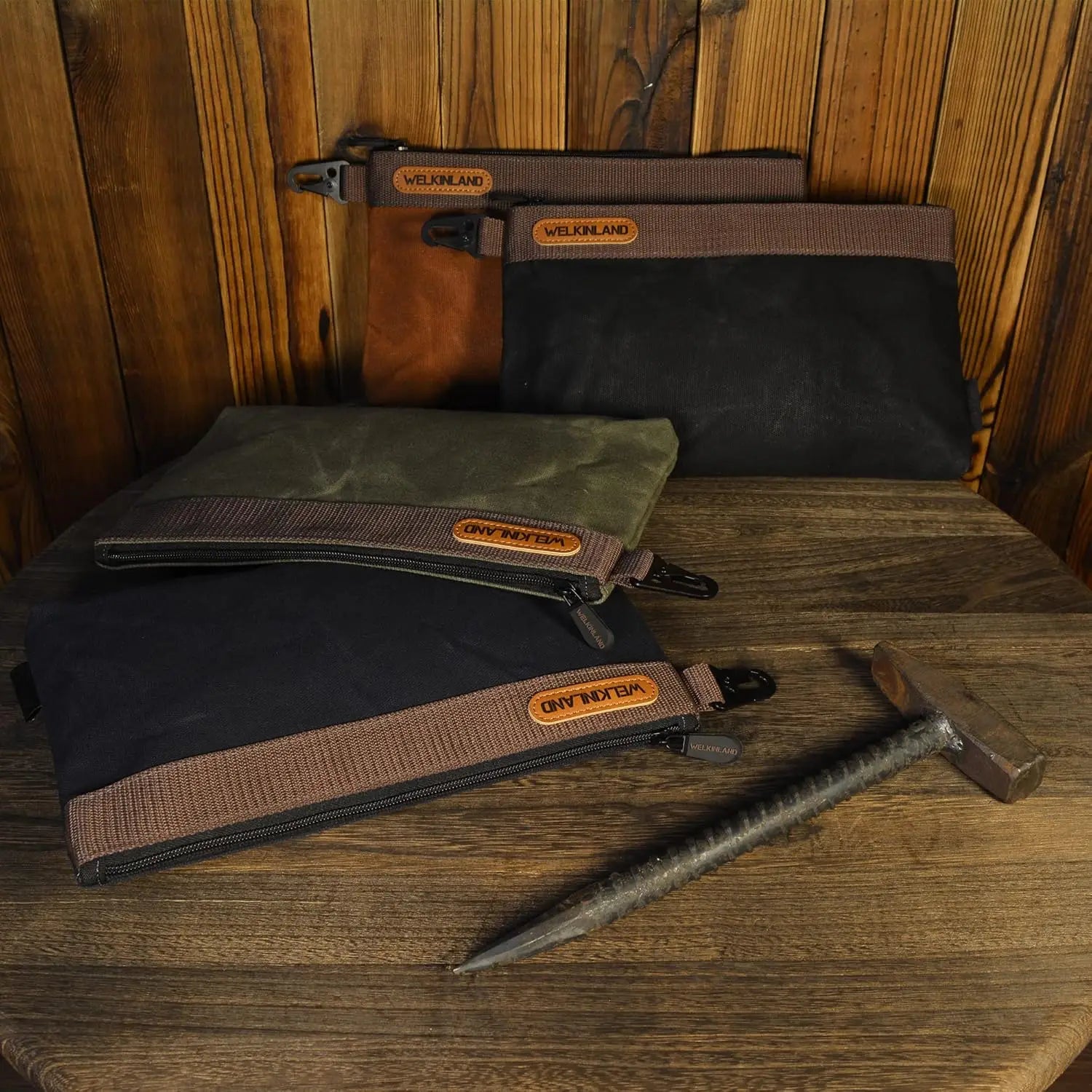 IndustrialStrength WaxedCanvas Professional Grade Tool Pouches