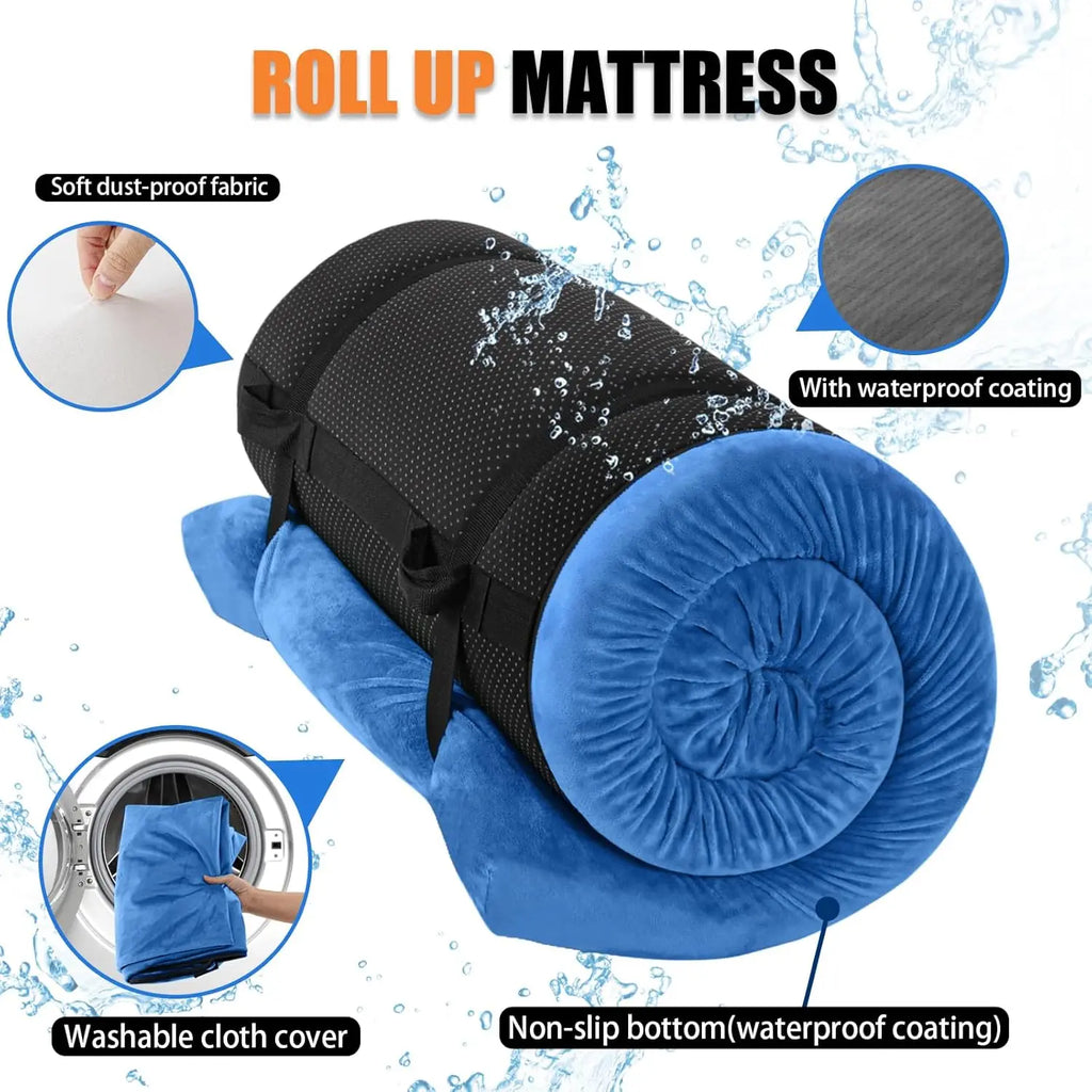 AllWeatherMemoryFoam Portable Camping Mattress Pad Pro