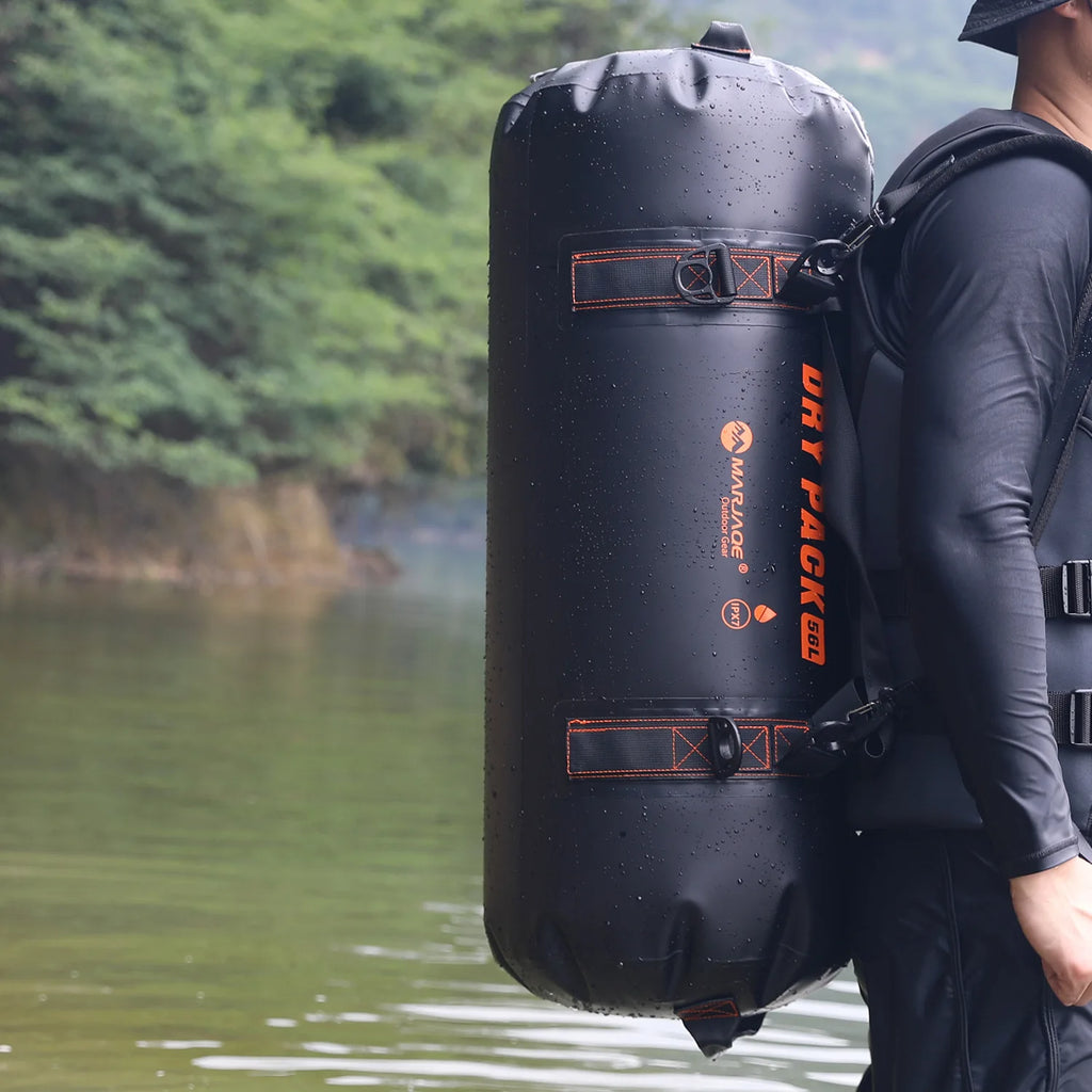 Large Waterproof Duffle Bag with Air Nozzle For Travel Swimming