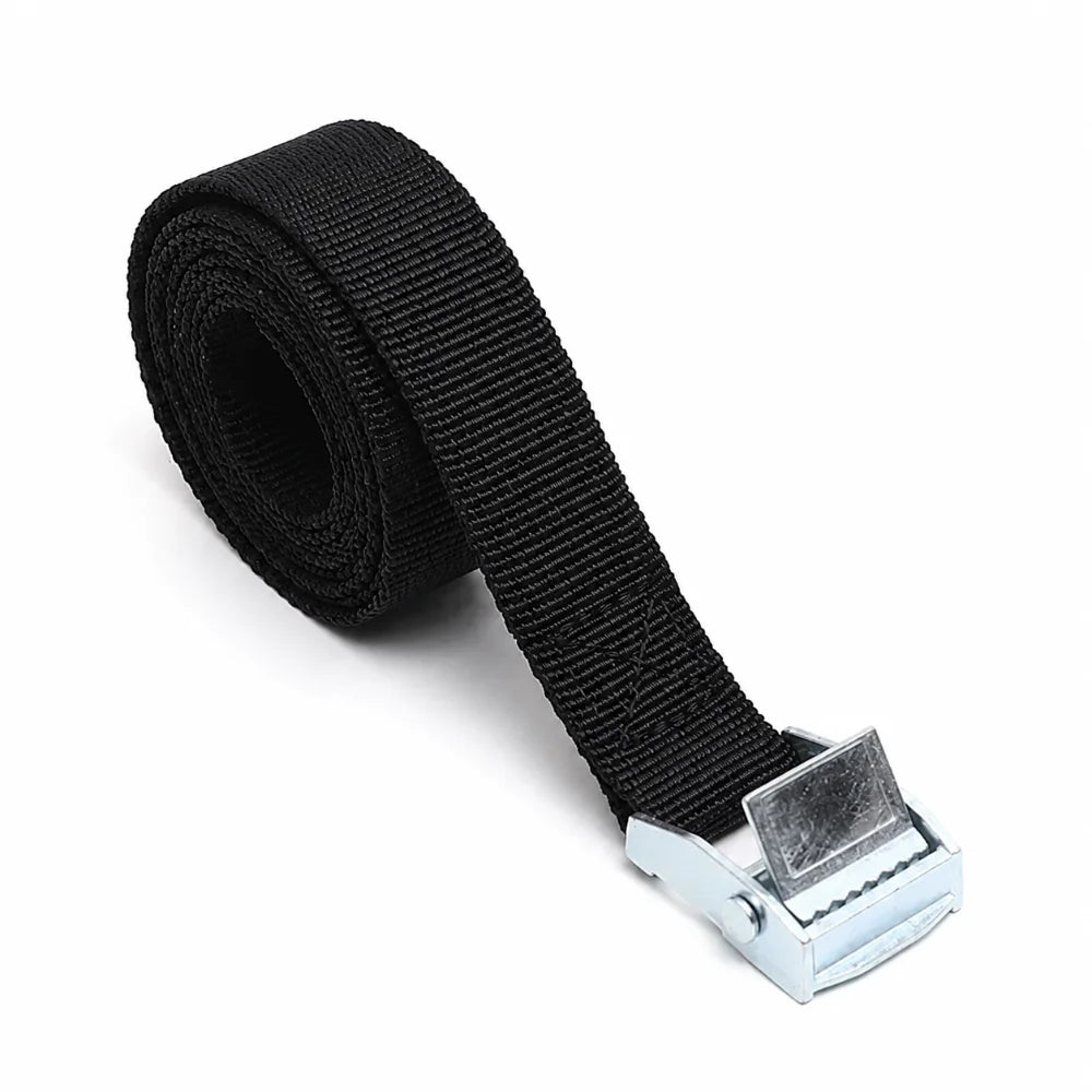 Adjustable Black Ratchet Straps Zinc-Alloy Buckle