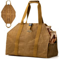 OneTigris Waxed Canvas Firewood Carrier For Camp