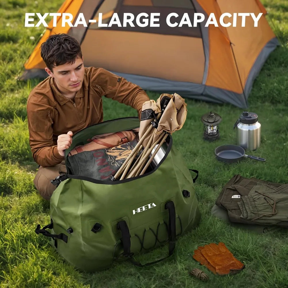 60L Rolltop Waterproof Expedition OutdoorAdventures DryBag