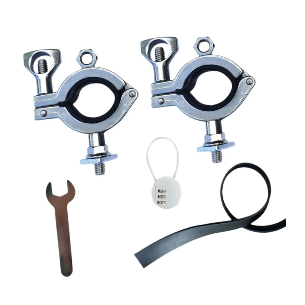 Universal Adjustable Stainless Steel Shovel Rack Bracket