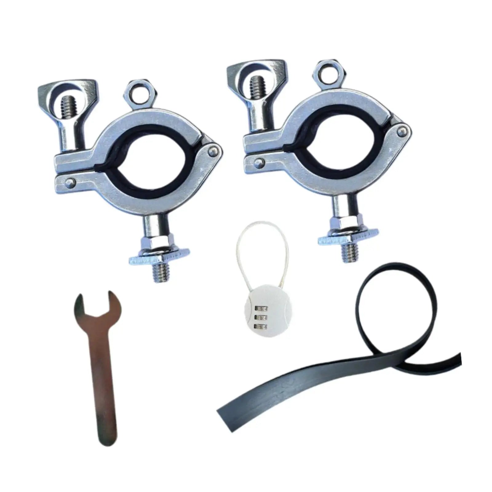 Universal Adjustable Stainless Steel Shovel Rack Bracket