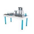 3D Welding Table Set With Cast Iron And Steel Construction And Soldering Station