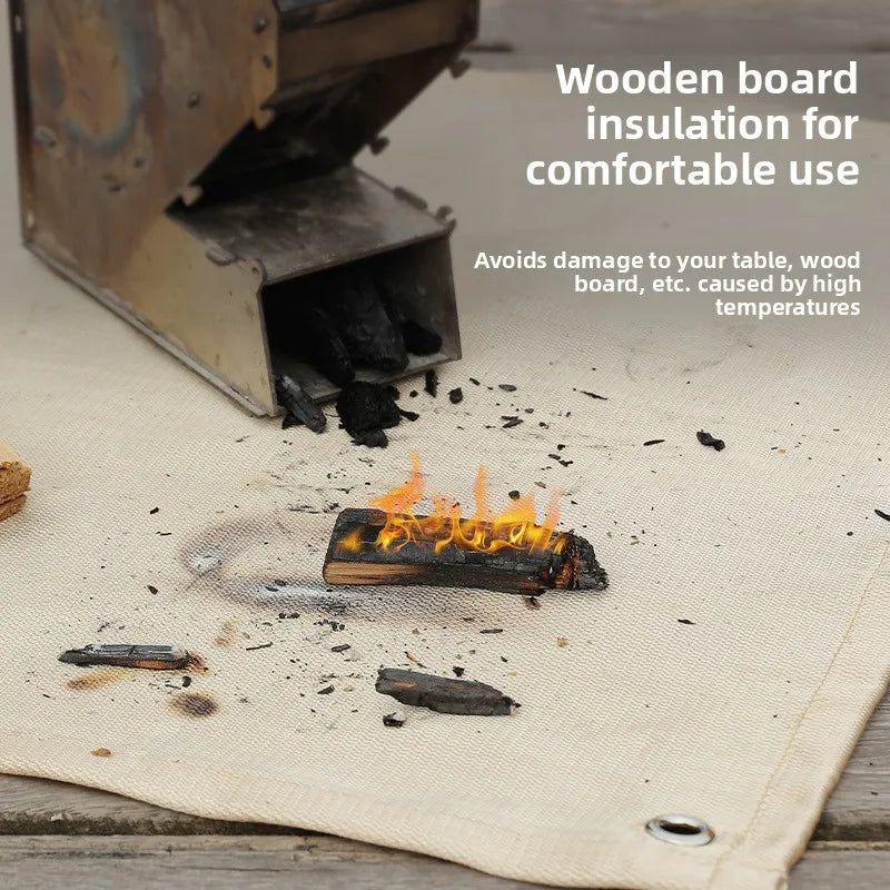 Compact Fireproof Camping Insulation Blanket
