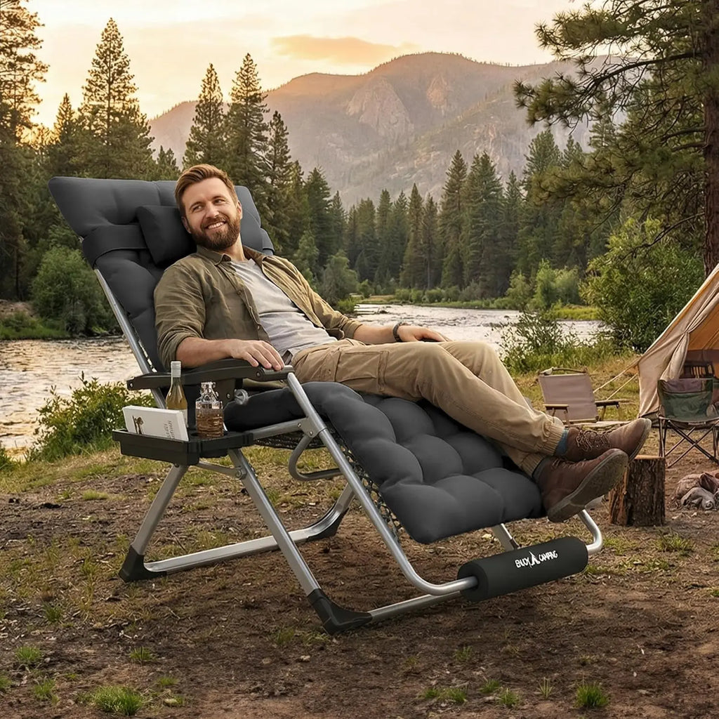 XL Oversized Zero Gravity Chair RemovableCushionHeadrest
