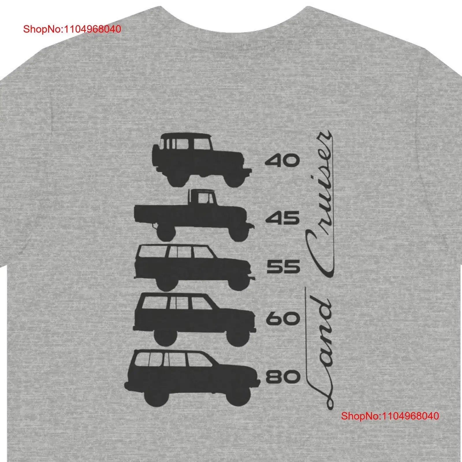 Land Cruiser Generations Tee FJ40 VintageWashedEdition