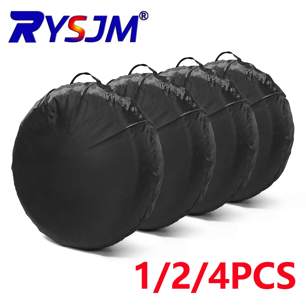 Spare Tire Cover Weatherproof Dustproof 13 20 Inch Polyester 4x4