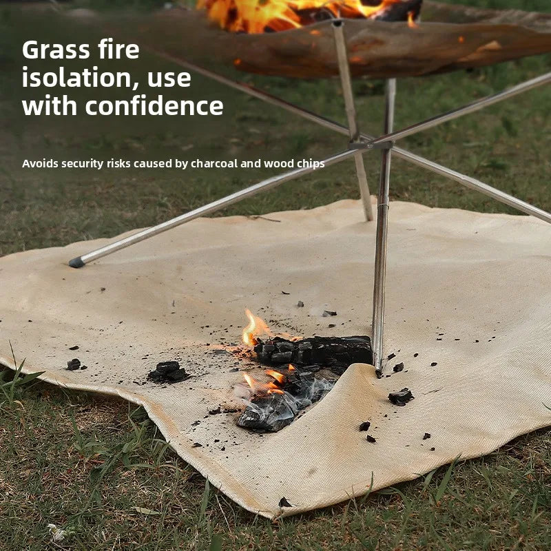 Compact Fireproof Camping Insulation Blanket
