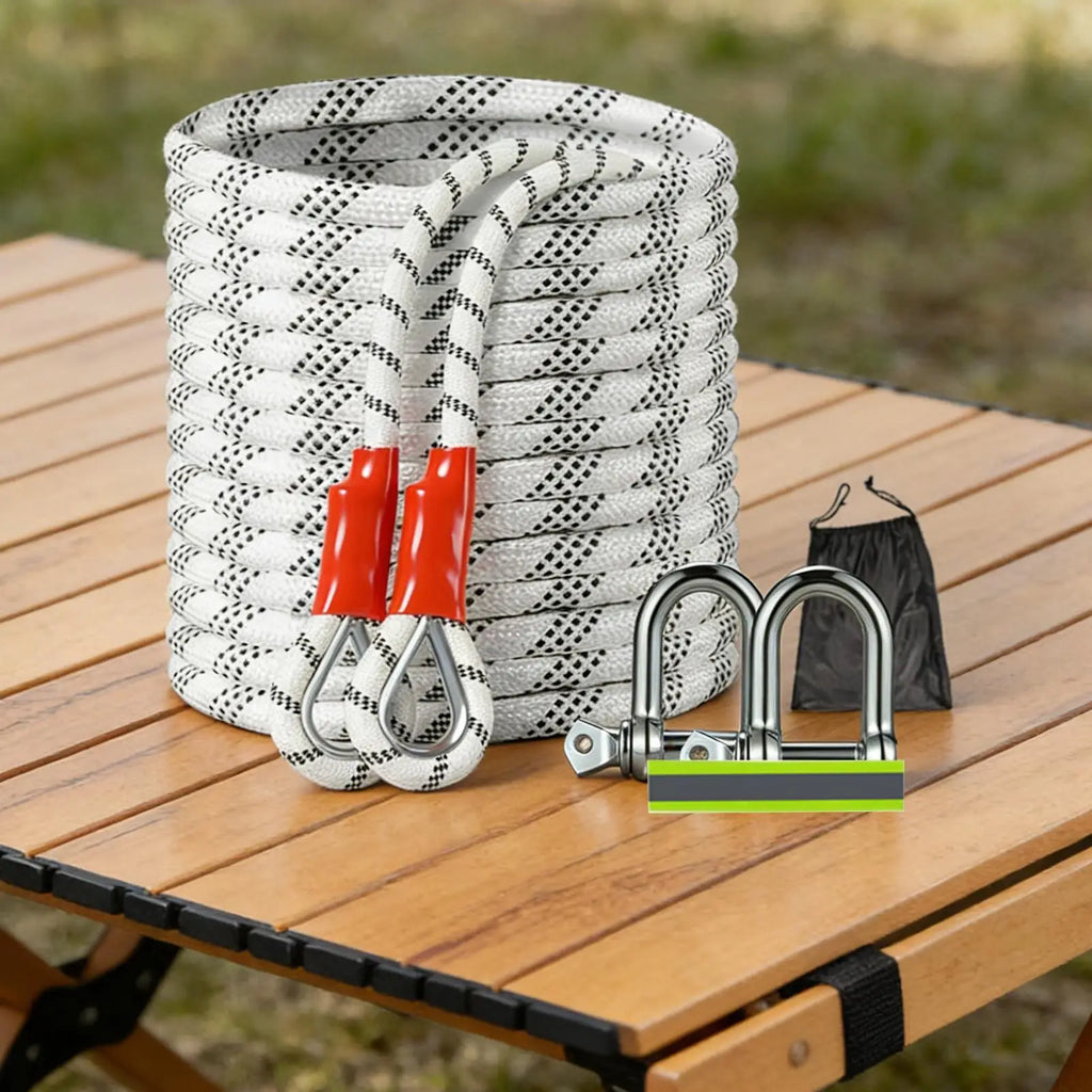 IndustrialGrade Reinforced Towing Rope For OffroadAdventures