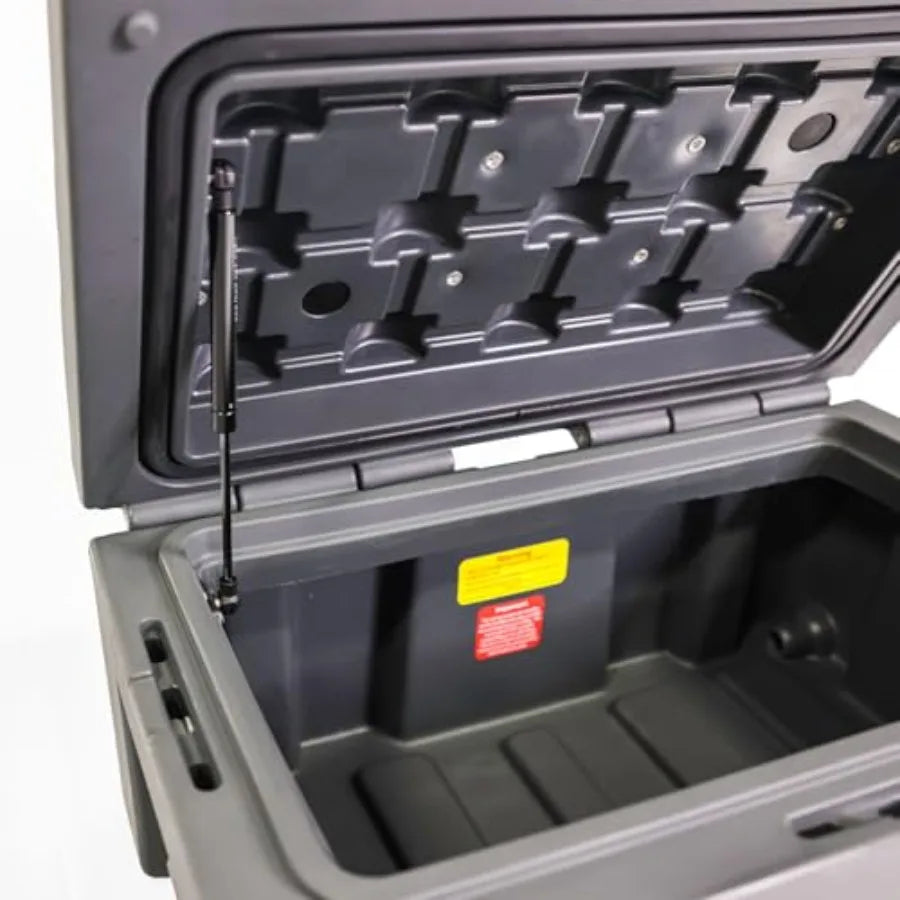 Gray Overland Industrial Storage 70L LockableRoofRack