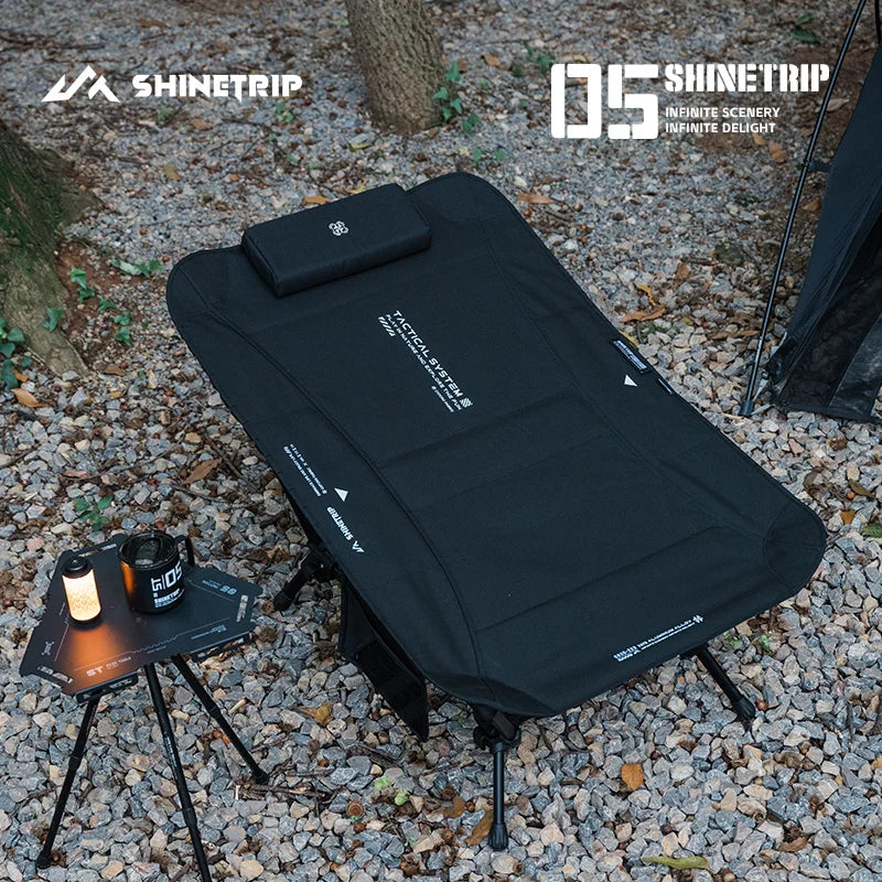 ShineTrip Lightweight Aluminum Alloy Foldable Outdoor Reclining Chair
