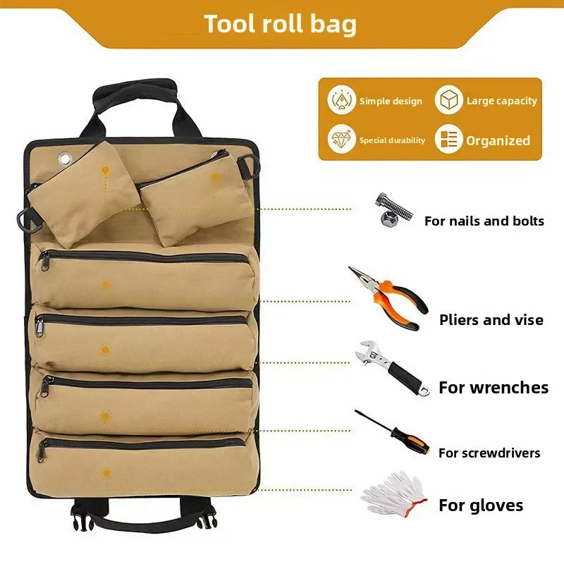 All-in-One Extra-Heavy-Duty Canvas Gear Roll Carrier