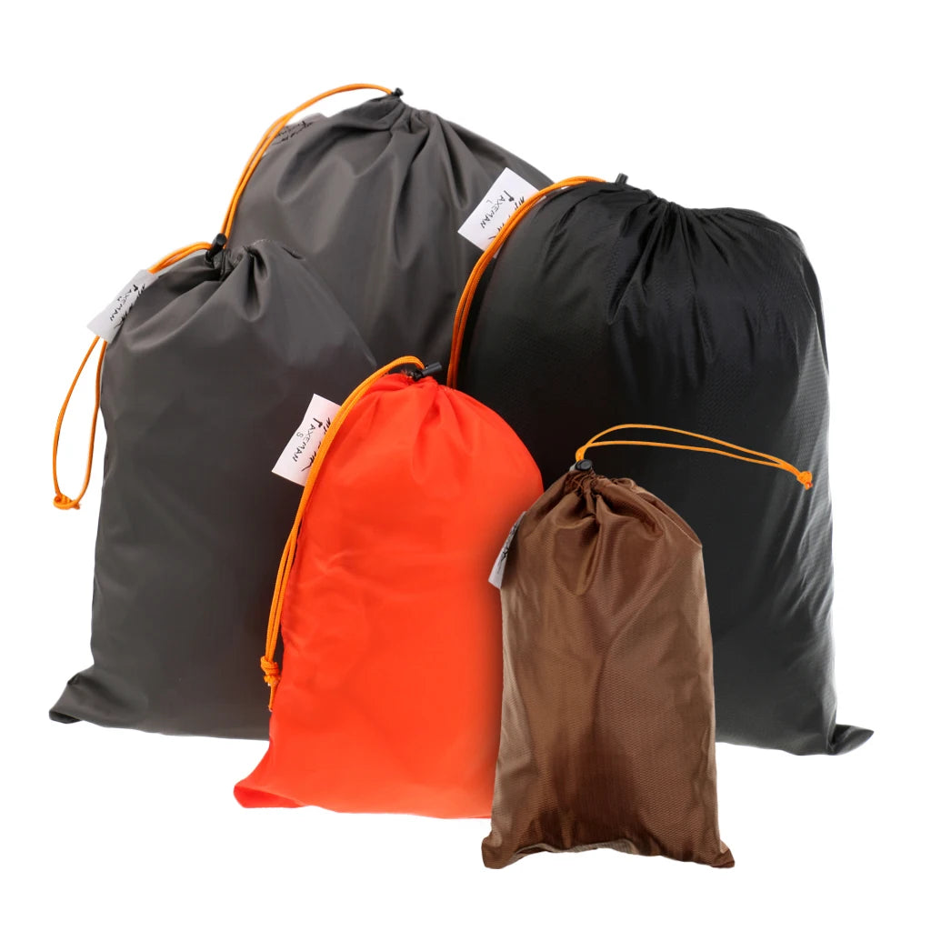 Water Resistant Compression Stuff Sacks Travel Organizer Set