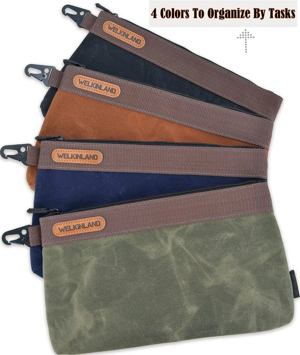 IndustrialStrength WaxedCanvas Professional Grade Tool Pouches