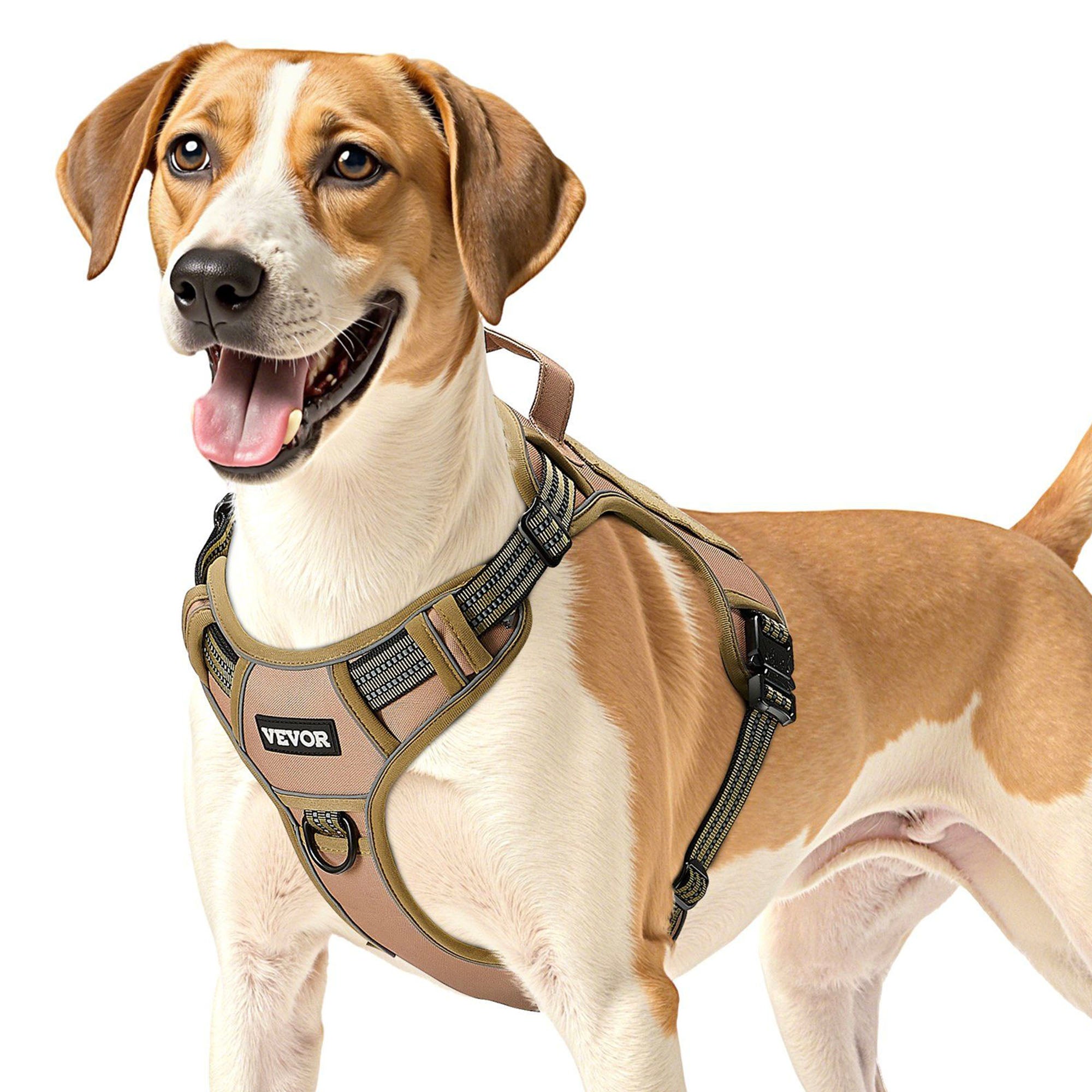 Adjustable No Pull Harness for Large Dogs