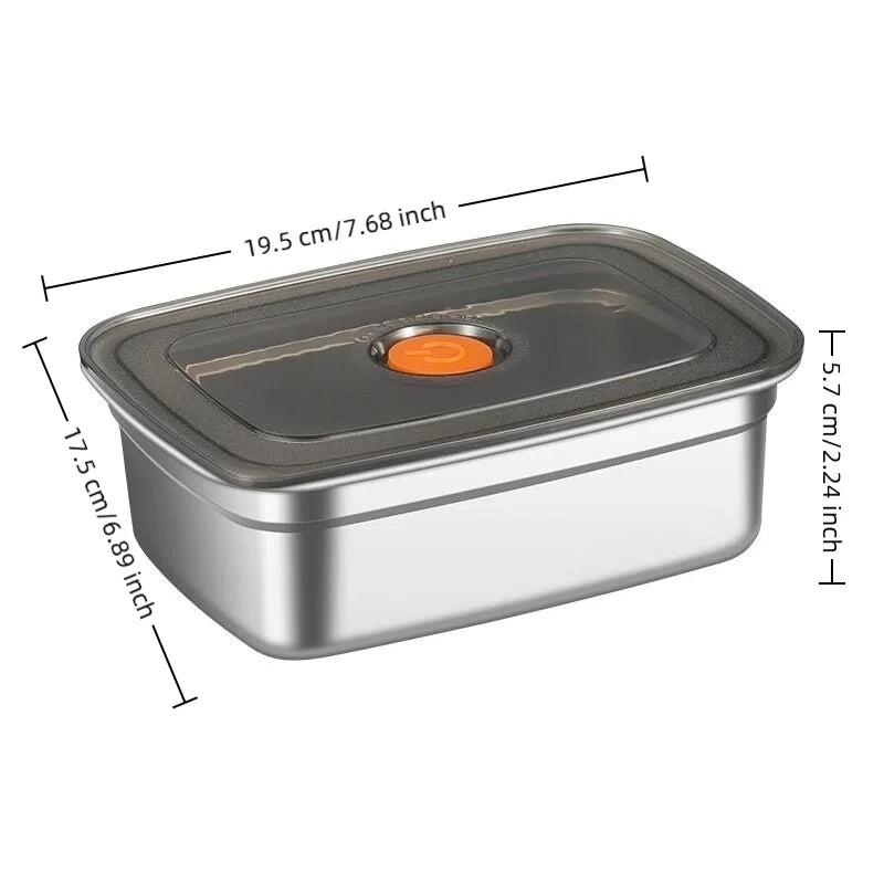 Stainless Steel Camping Lunchbox Leakproof Durable