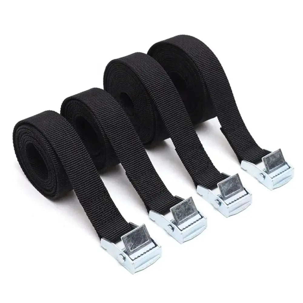 Adjustable Black Ratchet Straps Zinc-Alloy Buckle