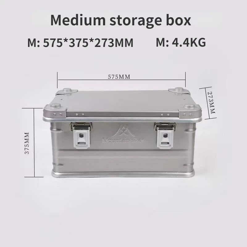 Mountainhiker Aluminum Outdoor Storage Box Large 60L