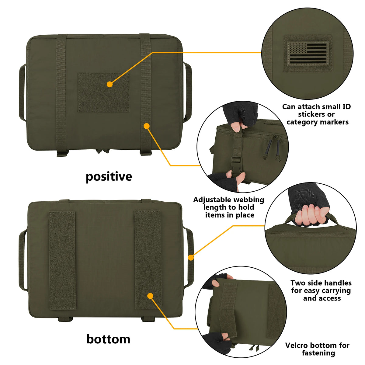 Ultimate KRYDEX Tactical Waterproof Travel Organizer