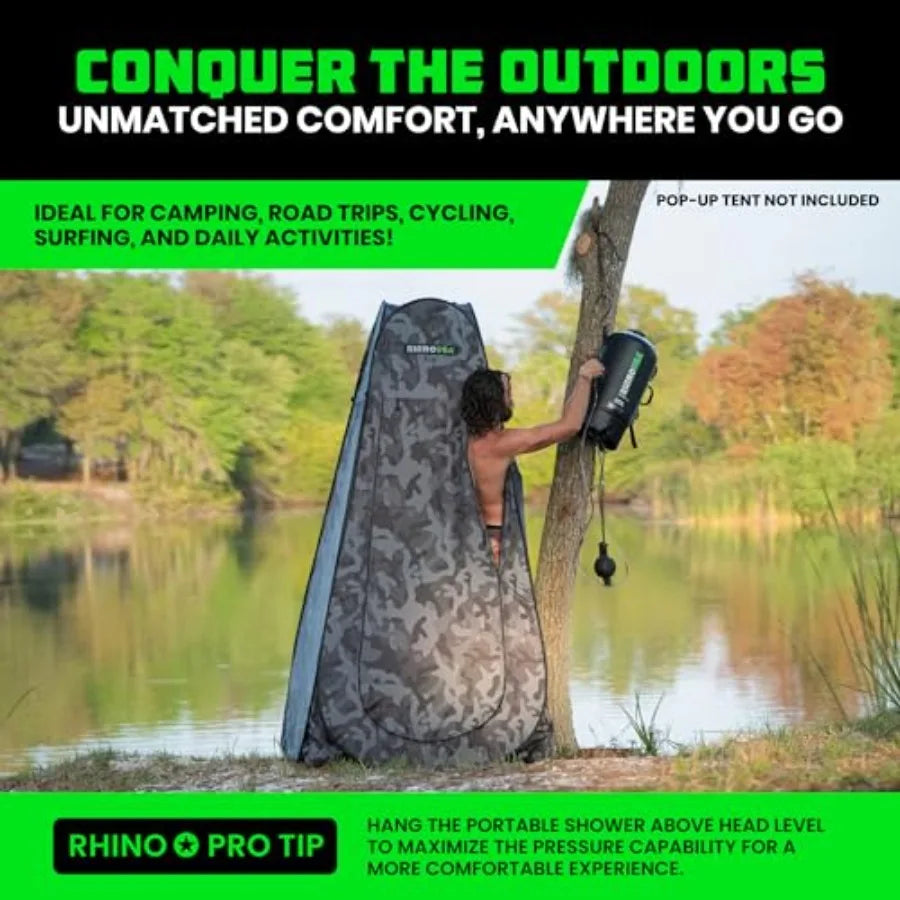 Portable Solar Camp Shower 5 Gal