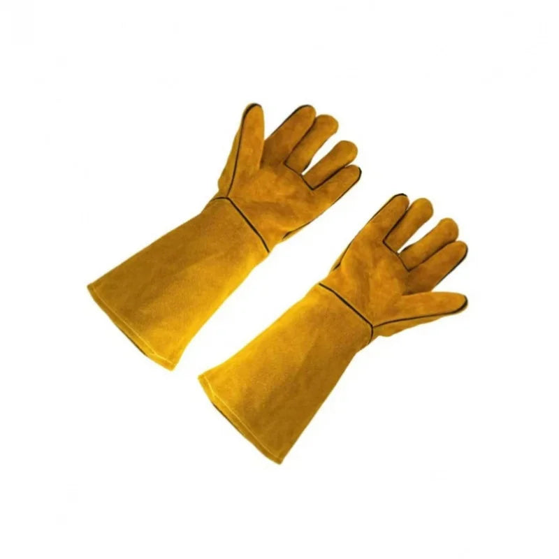 IndustrialGrade HeatResistant Welding Leather Gloves