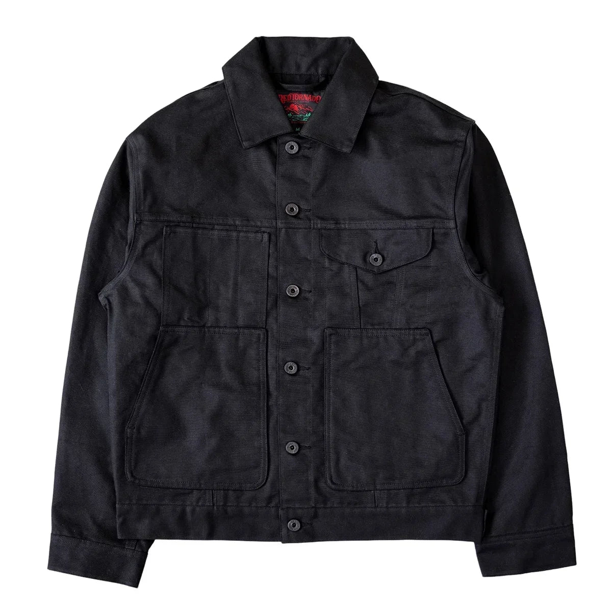 Red Tornado WaxedCanvas Cruiser Jacket Yellowstone