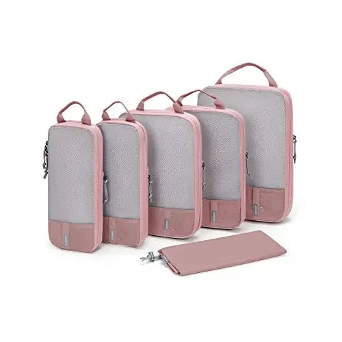 Bagsmart Compression Packing Cubes Travel Luggage Organizer