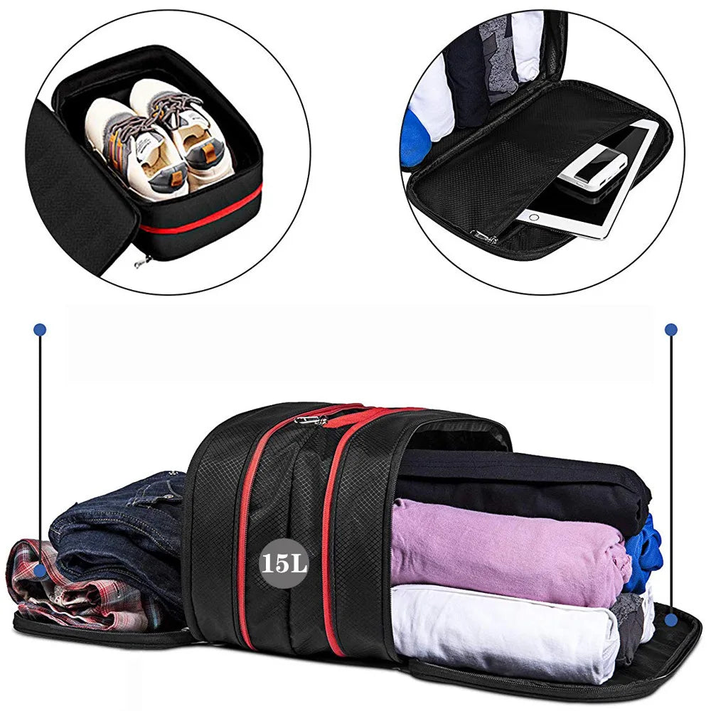 Travel Compression Packing Cubes For Clothes