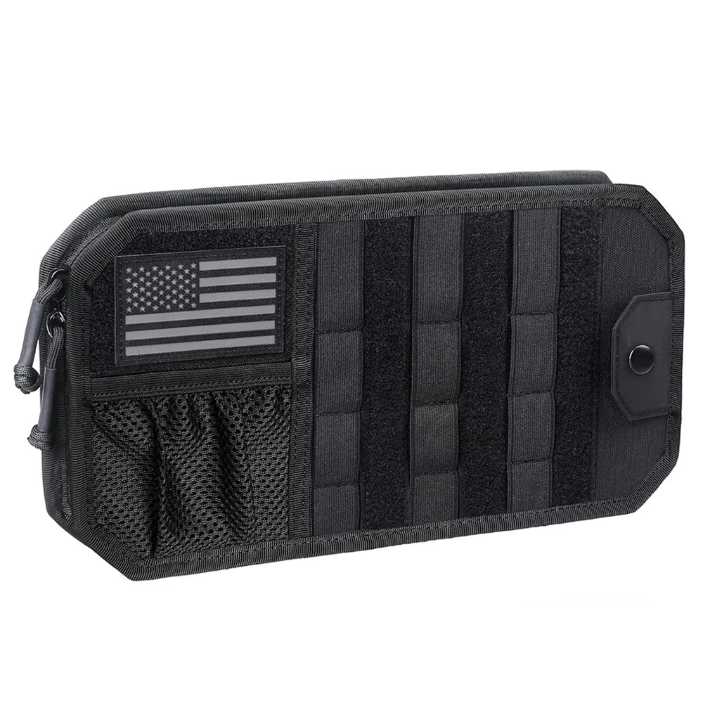 MolleCarSunVisorOrganizerPouchCaseUniversalCarAccessoriesModuleGearHolder