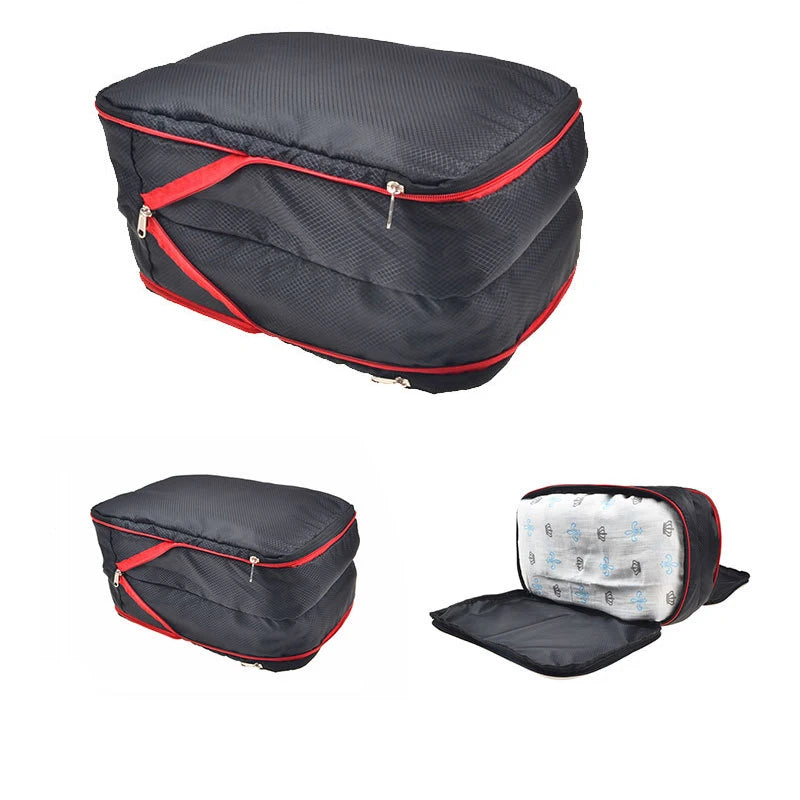 Essential Travel Compression Packing Cubes And Shoe Bag Set
